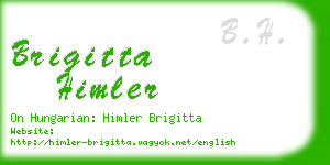 brigitta himler business card